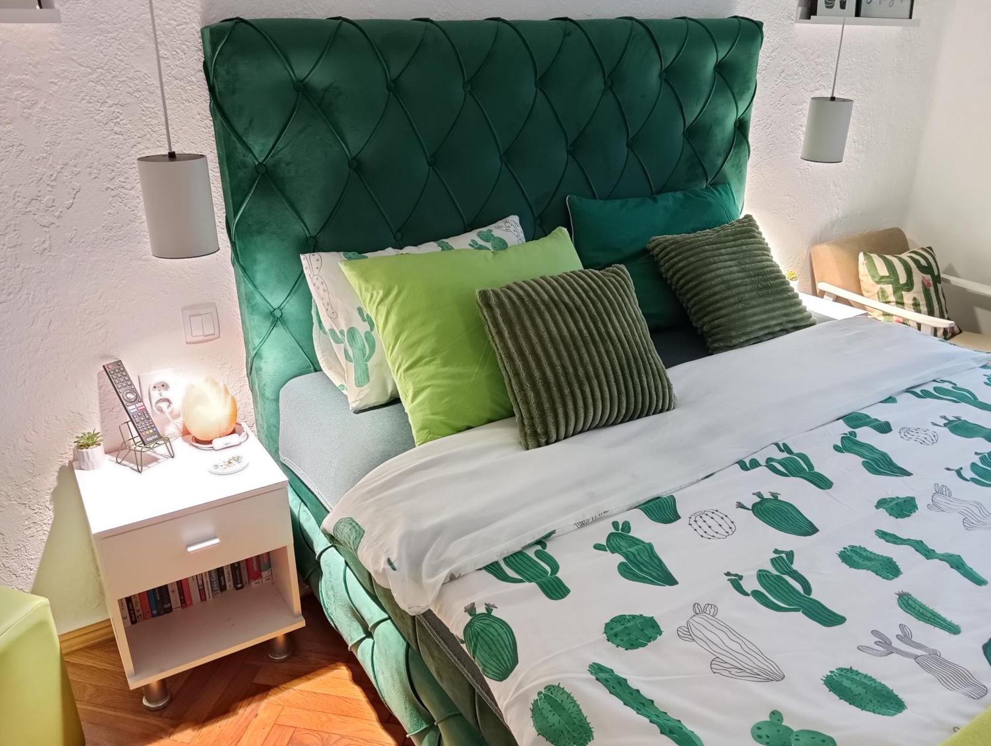 Green Cactus Rooms - Unique And Cozy House Senta Экстерьер фото